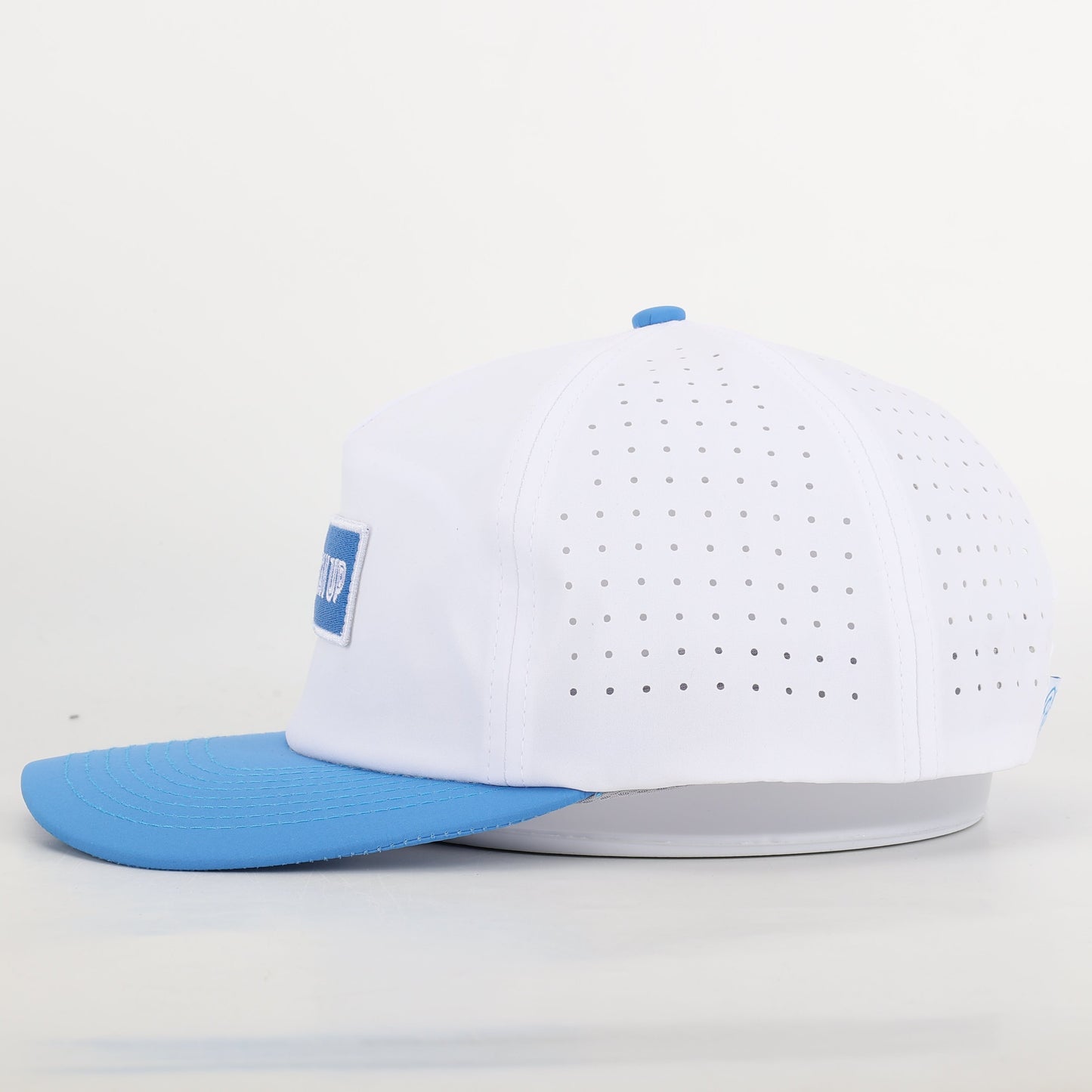 Titan Up Performance Rope Hat - Light Blue/ White