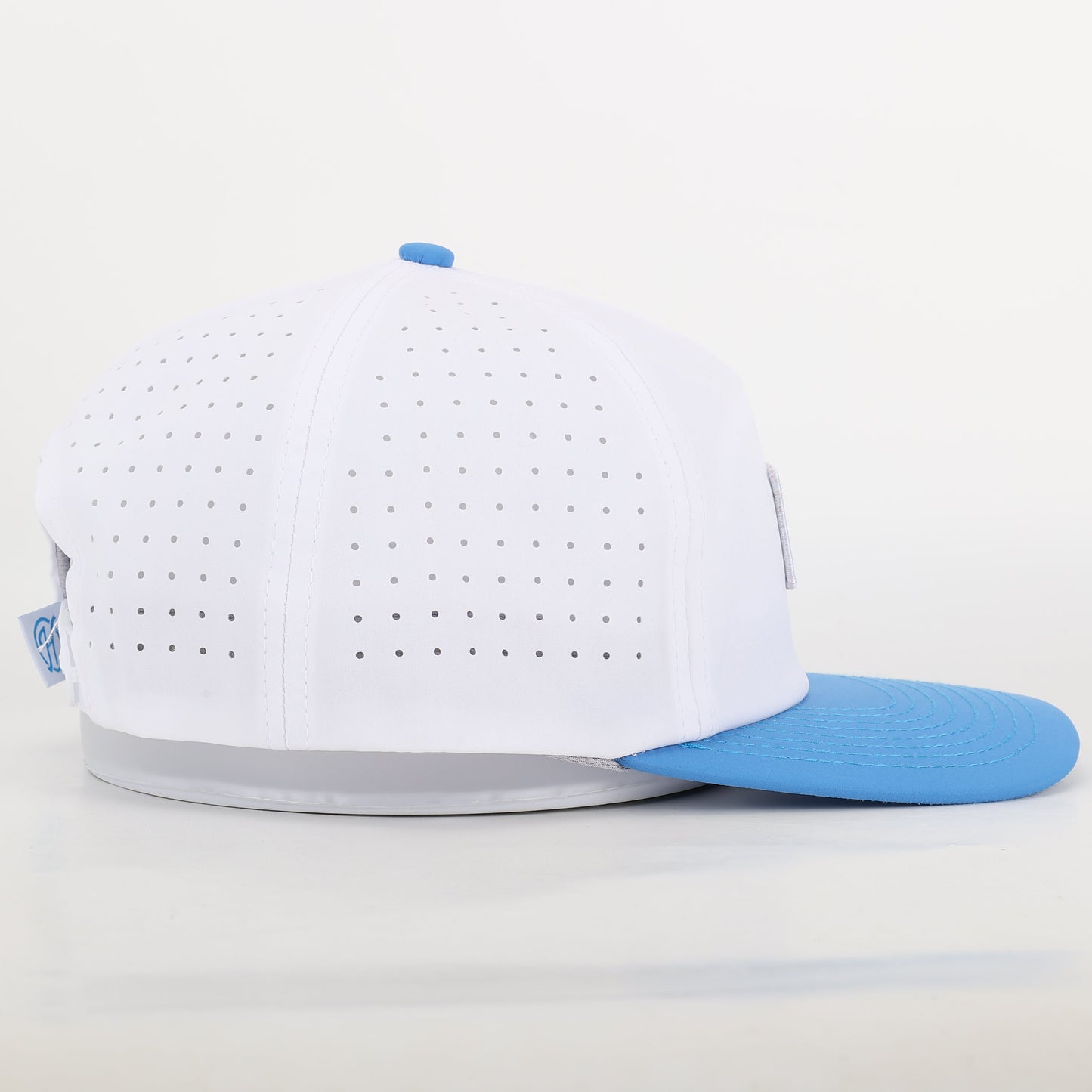 Titan Up Performance Rope Hat - Light Blue/ White