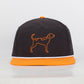 Tennessee Coonhound Nylon Rope Hat - Smokey Grey/Orange