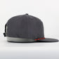 The Dexter- Charcoal - Black/Red Rope
