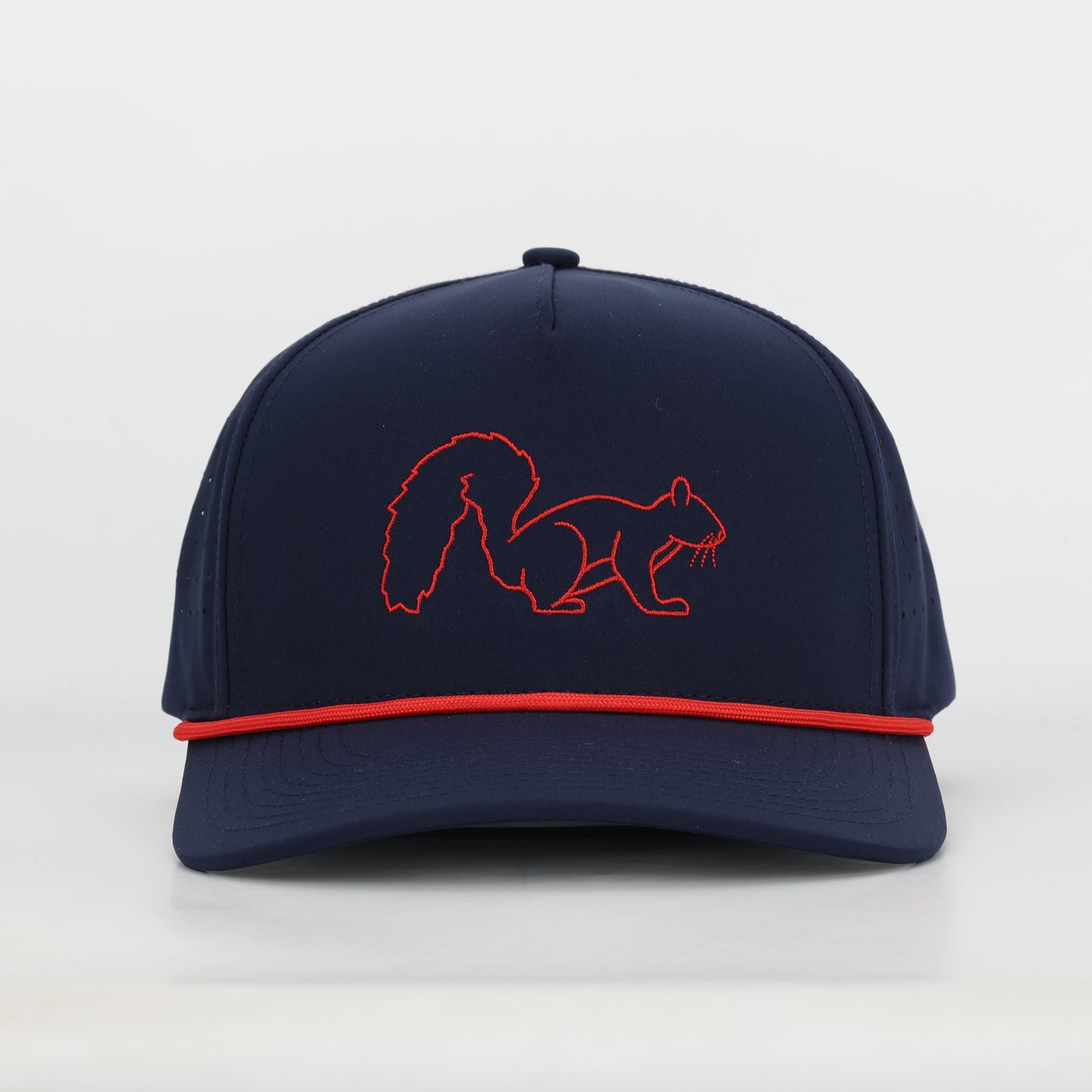 Touchdown Squirrel Performance Rope Hat- Navy Blue - PREORDER