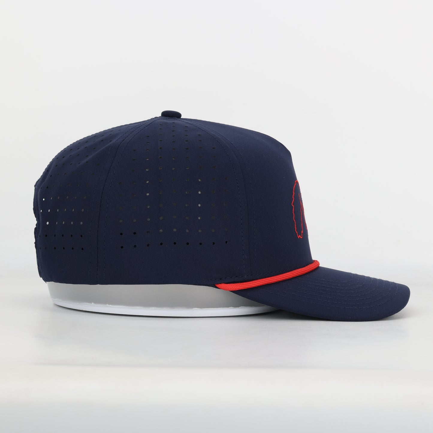 Touchdown Squirrel Performance Rope Hat- Navy Blue - PREORDER