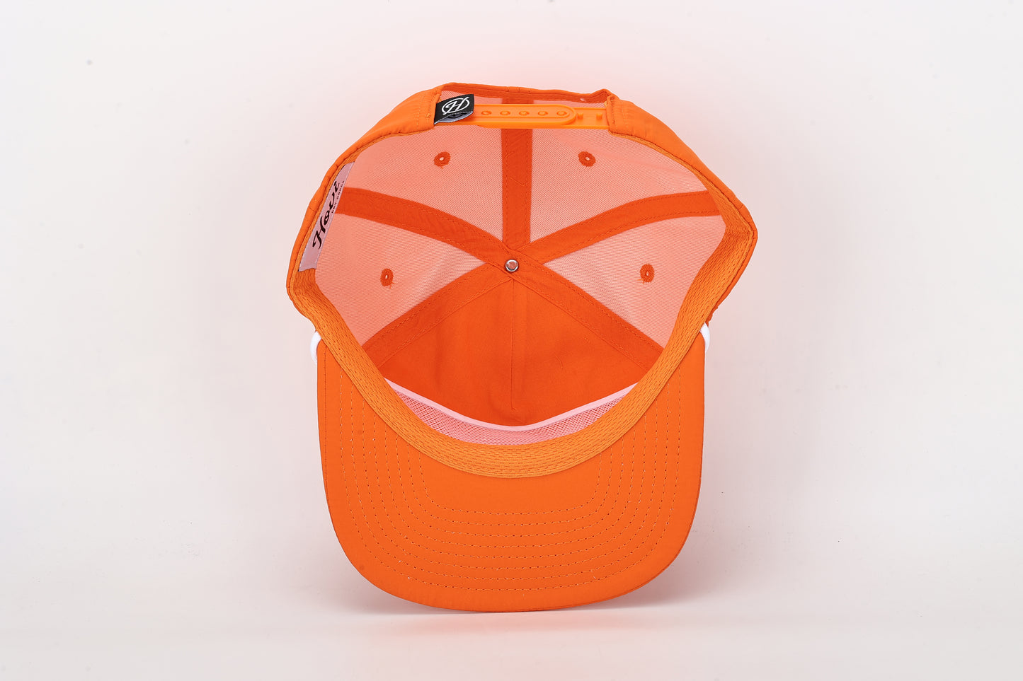 Tennessee Checkerboard Poly Rope Hat - Orange