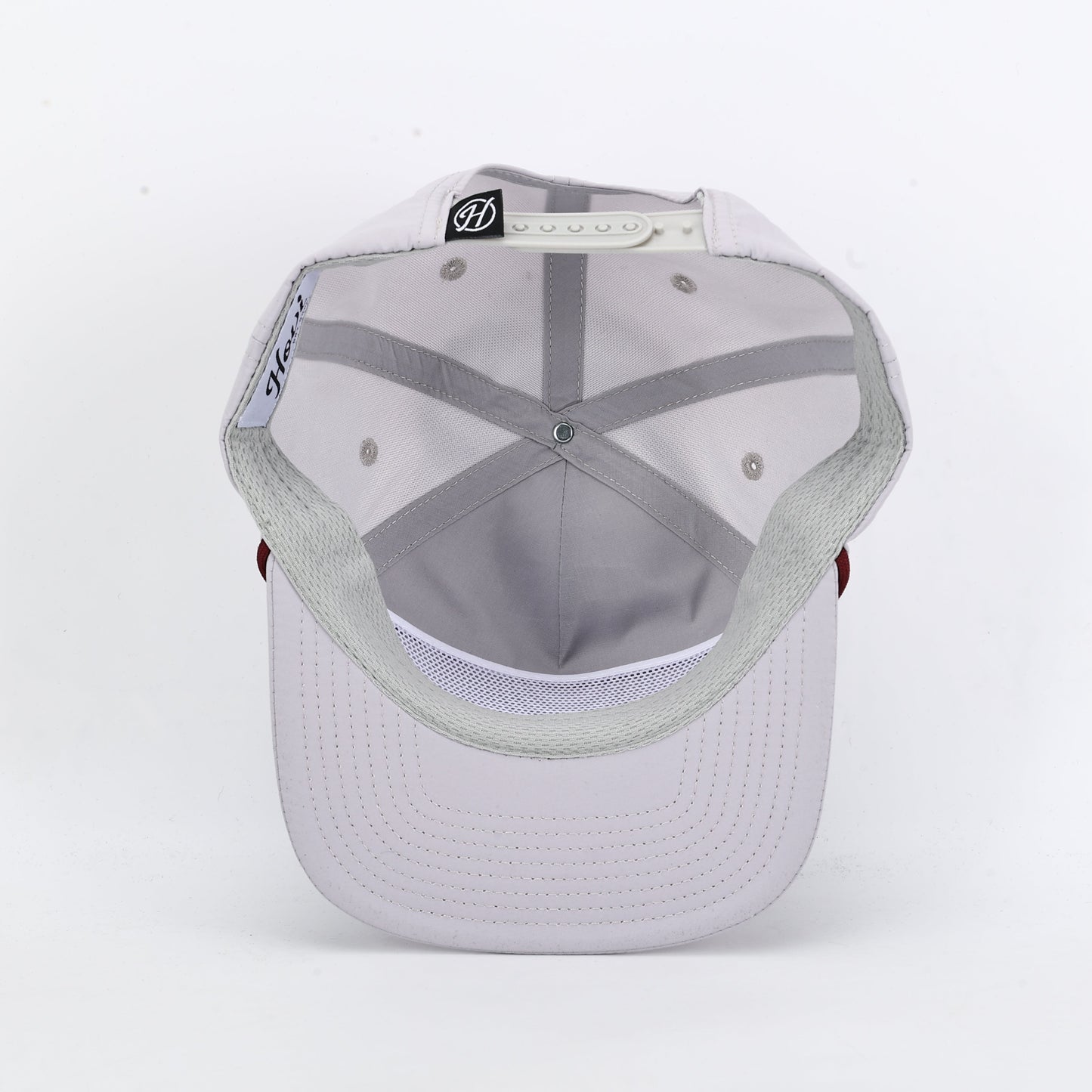 Mississippi State Script Poly Rope Hat - Grey