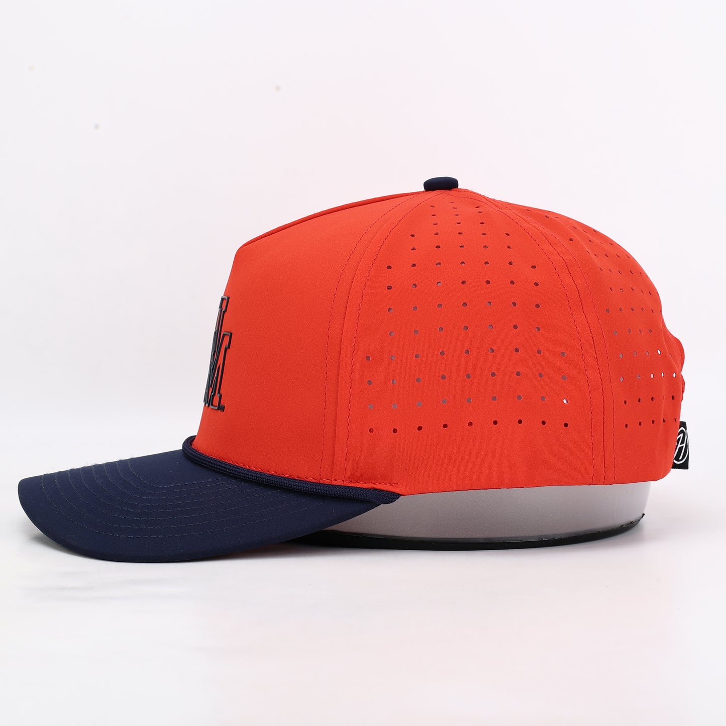 Ole Miss UM Performance Rope Hat- Red/Navy