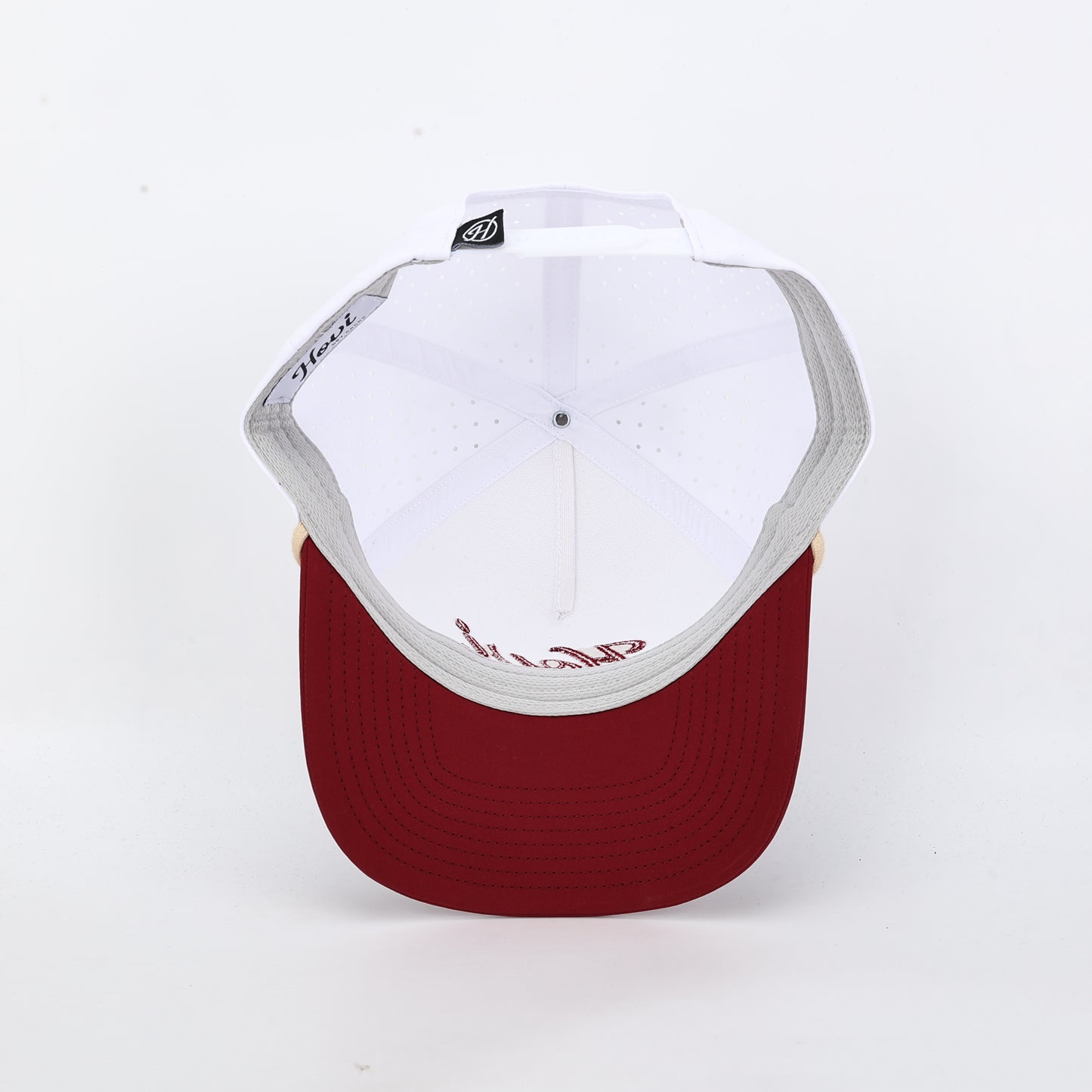 Hovi White/Garnet Performance Hat