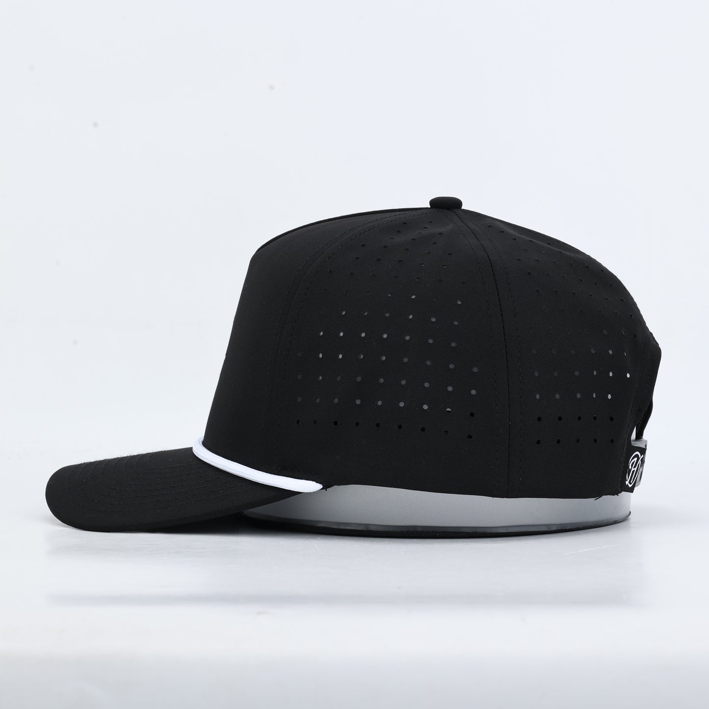 Vanderbilt Anchor Performance Rope Hat - Black- PREORDER