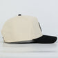 Vanderbilt Patch Cotton Hat- Cream/White