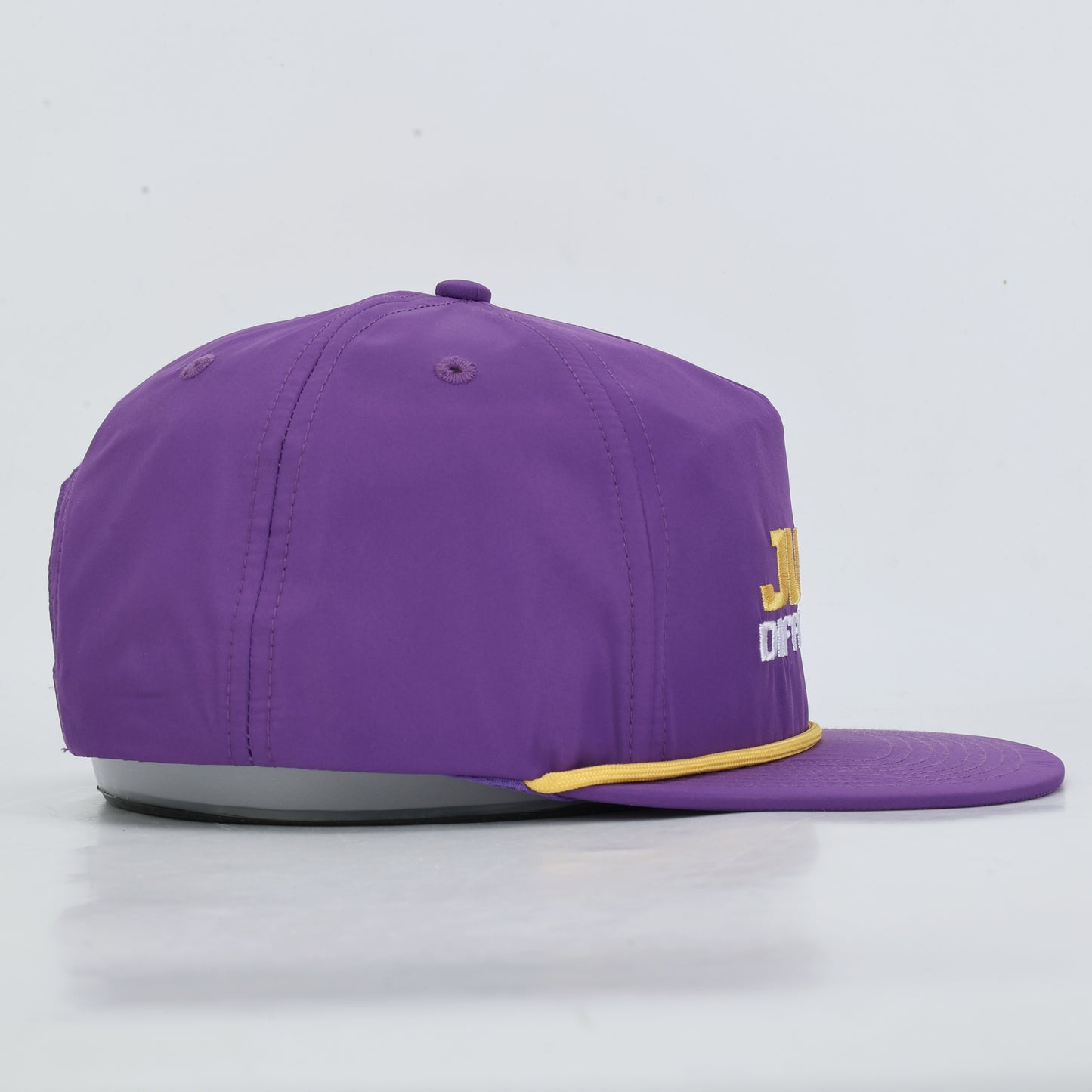 Just Different LSU Rope Hat - Purple/Yellow - PREORDER