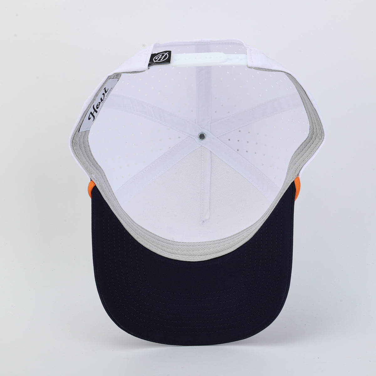 Auburn Golf Performance Rope Hat - White
