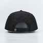 Southern Miss Script Poly Rope Hat- Black - PREORDER