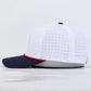 Ole Miss Golf Performance Rope Hat- White/Navy - PREORDER