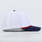 Ole Miss Golf Performance Rope Hat- White/Navy - PREORDER