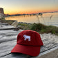 Mississippi State Bulldog Cotton Dad Hat - Maroon