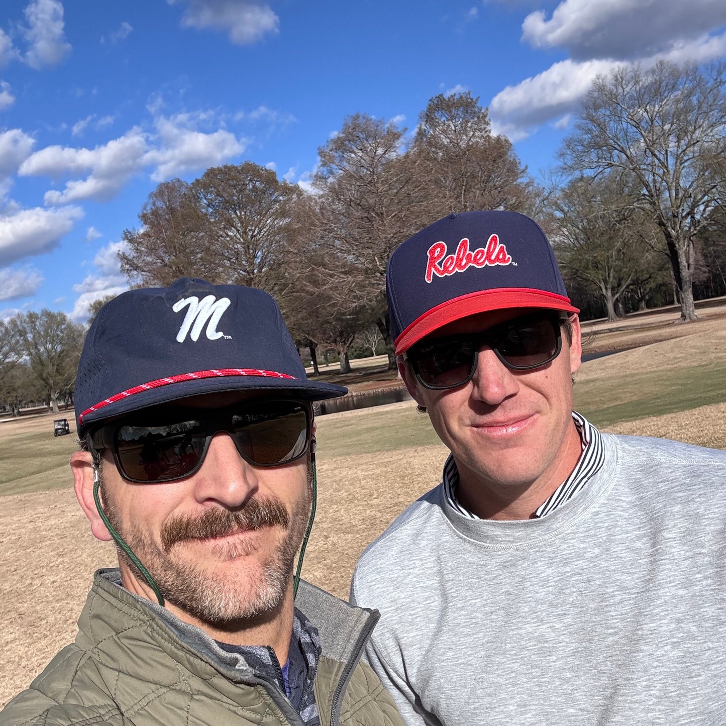 Ole Miss Rebels Performance Rope Hat- Navy/Red