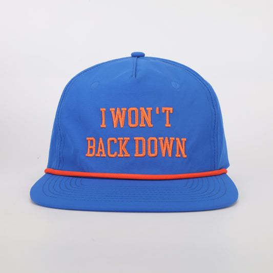 I Won't Back Down Rope hat 