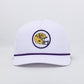 LSU Helmet Performance Rope Hat - White