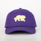 Hovi LSU Tiger Cotton Dad Hat- Purple