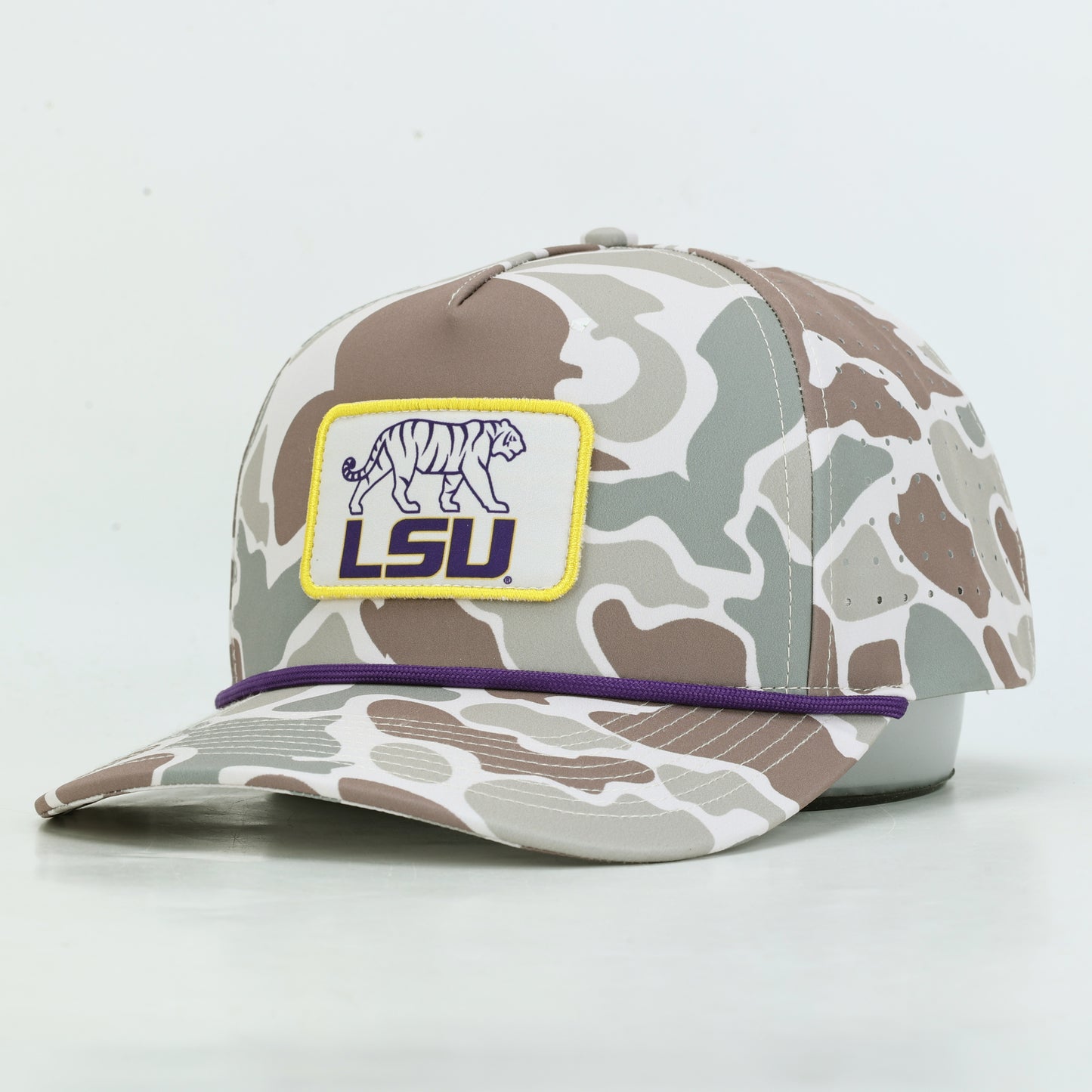 LSU Tiger Patch Performance Hat - Camo