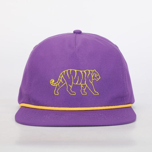 Hovi LSU Tiger Poly Rope Hat