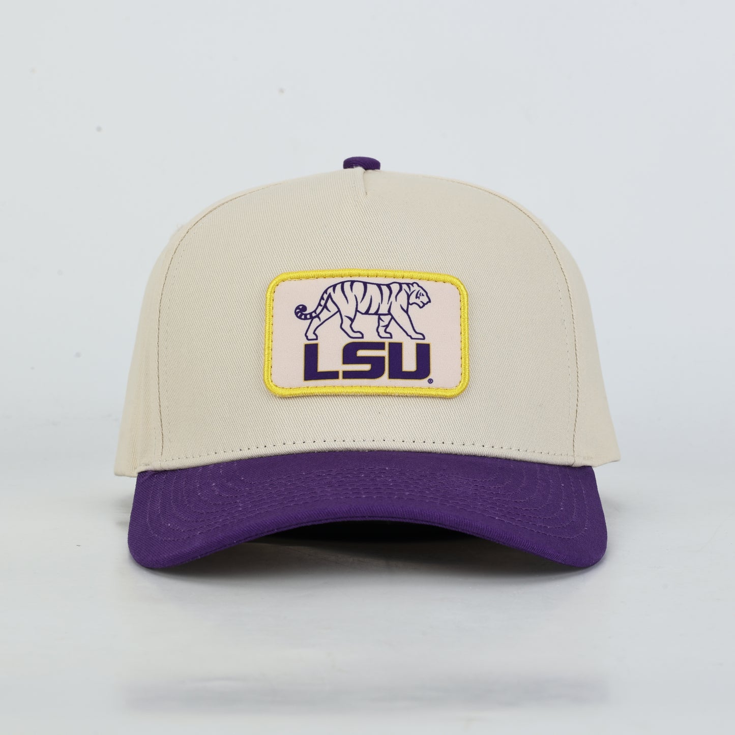 LSU Tiger cotton patch hat