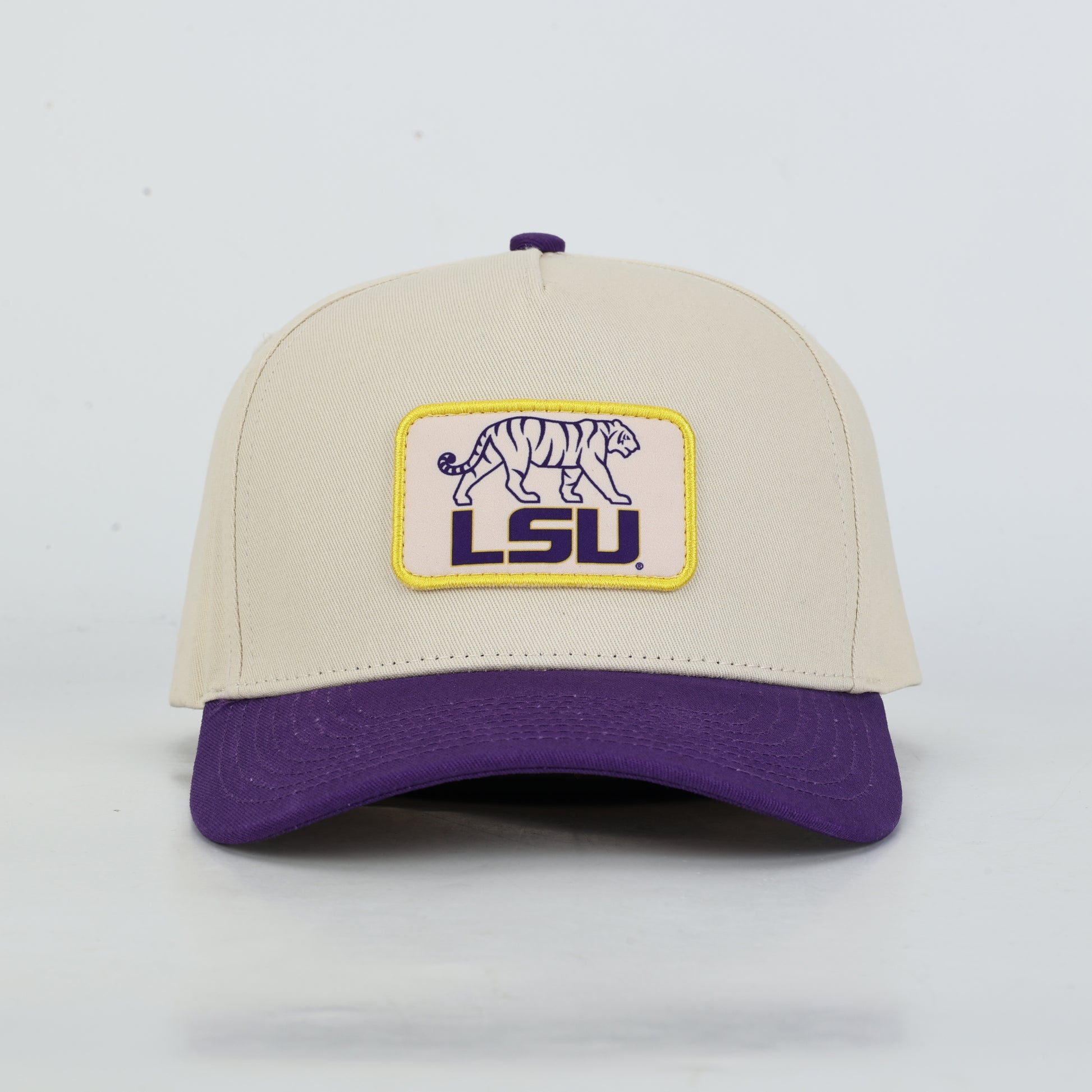 LSU Tiger cotton patch hat