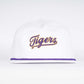 LSU Tigers Rope Hat- Super Soft Performance Unstructured - White