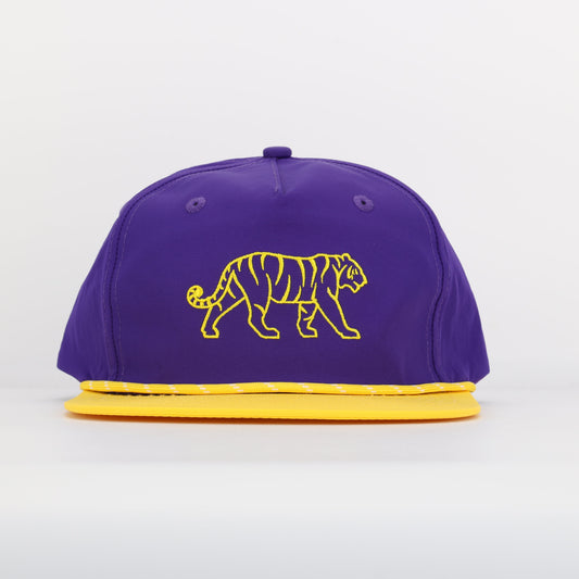 LSU Tiger Nylon Rope Hat - Purple/Yellow