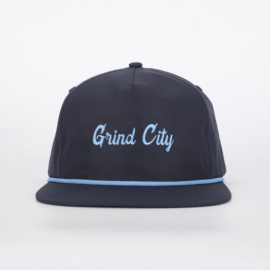 Hovi Memphis Grind City Rope Hat - Navy Blue 