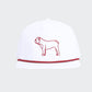 Hovi Mississippi State Bulldog Poly Rope Hat - White