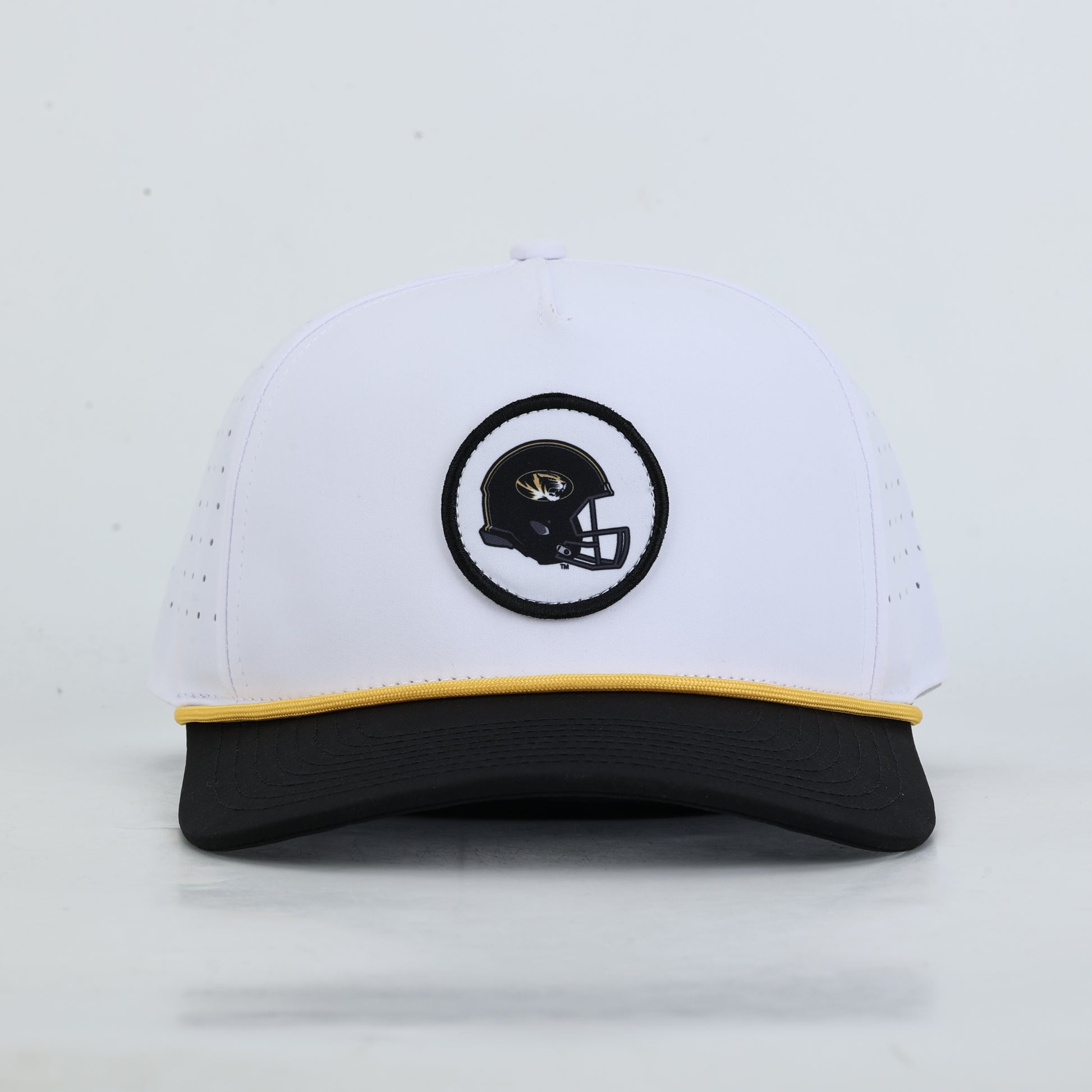 Missouri Helmet Performance Rope Hat - White/Black