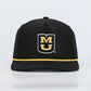 Missouri MU Poly Rope Hat- Black