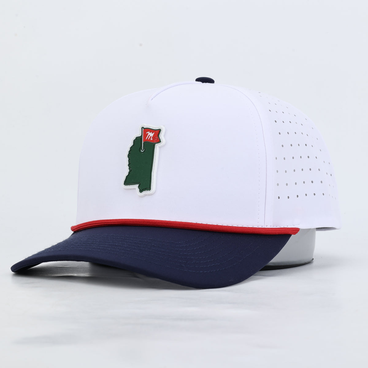 Ole Miss Golf Performance Rope Hat- 