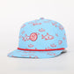 Ole Miss Kids Shark Hat- blue 