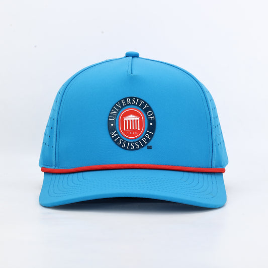 Ole Miss Lyceum Performance Hat -Powder Blue