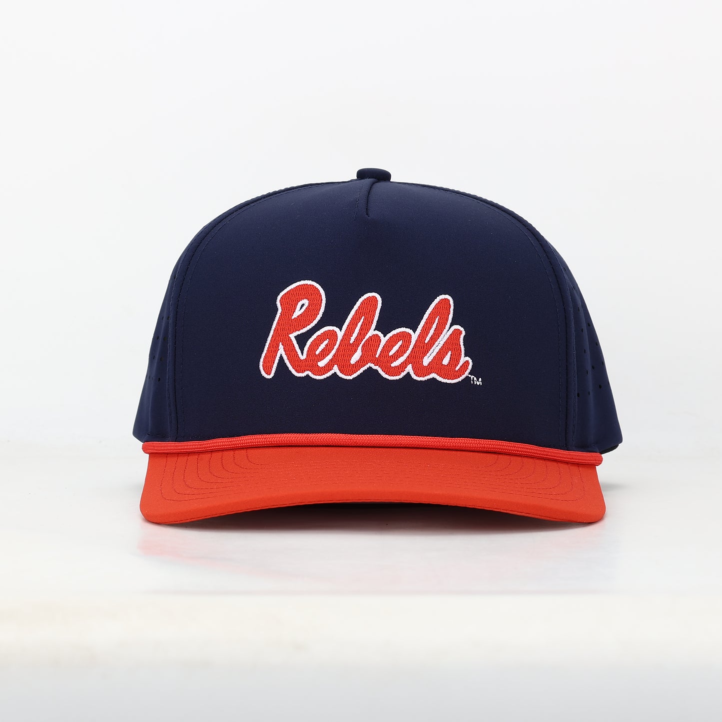 Ole Miss Rebels Performance Rope Hat- Navy/Red- PREORDER