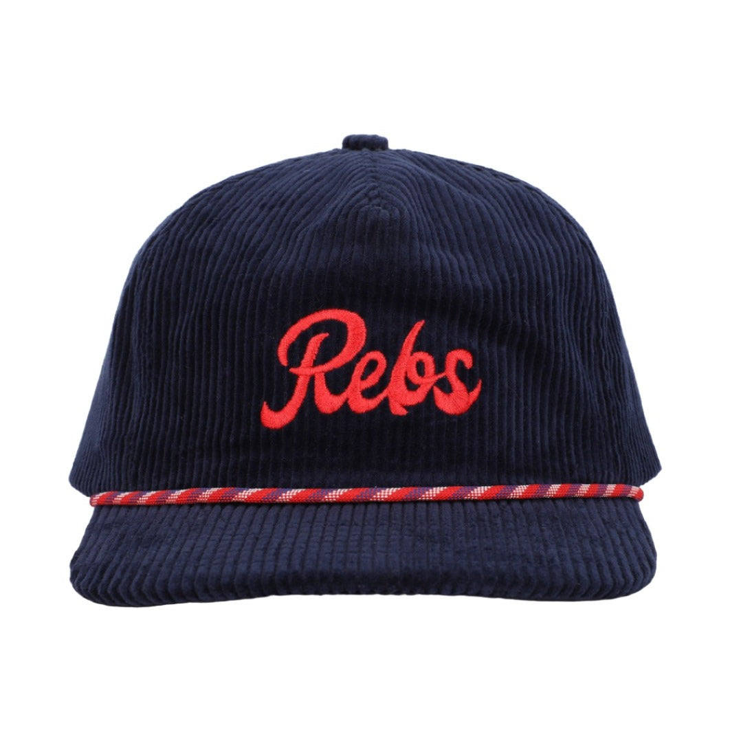 Hovi navy blue rebs corduroy hat