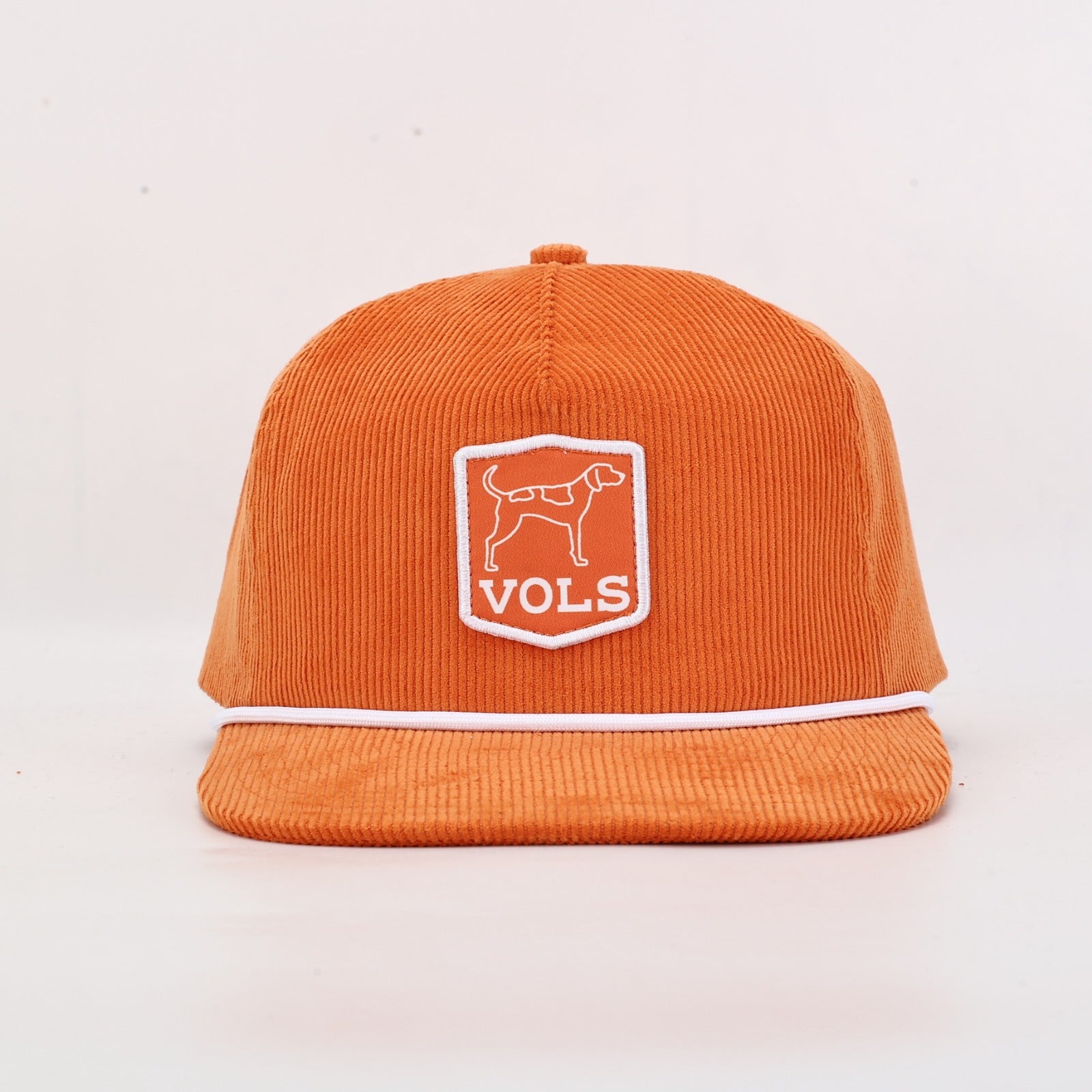 Tennessee Coonhound Corduroy Rope Hat - Orange