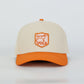 Tennessee Coonhound Cotton Patch Hat - Cream/Orange