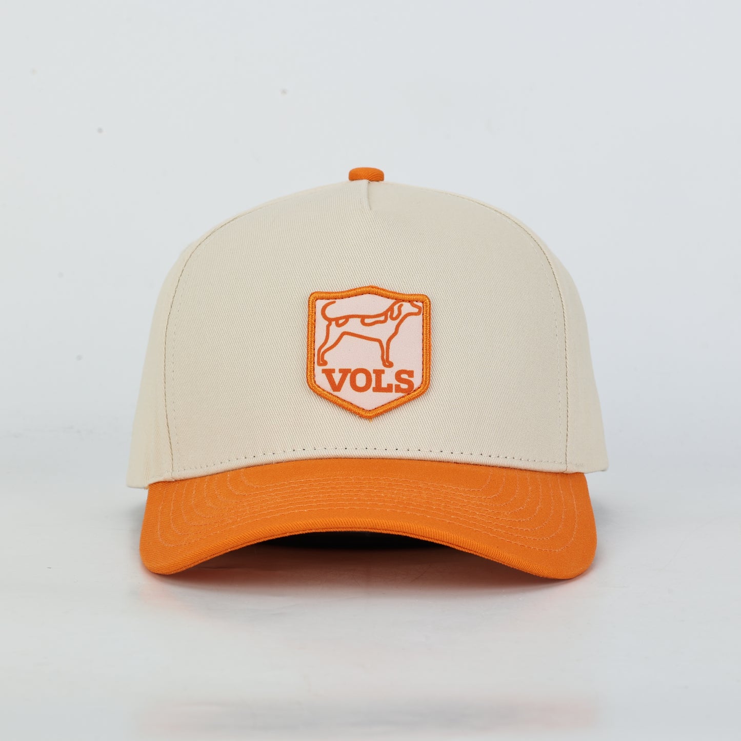 Tennessee Coonhound Cotton Patch Hat - Cream/Orange