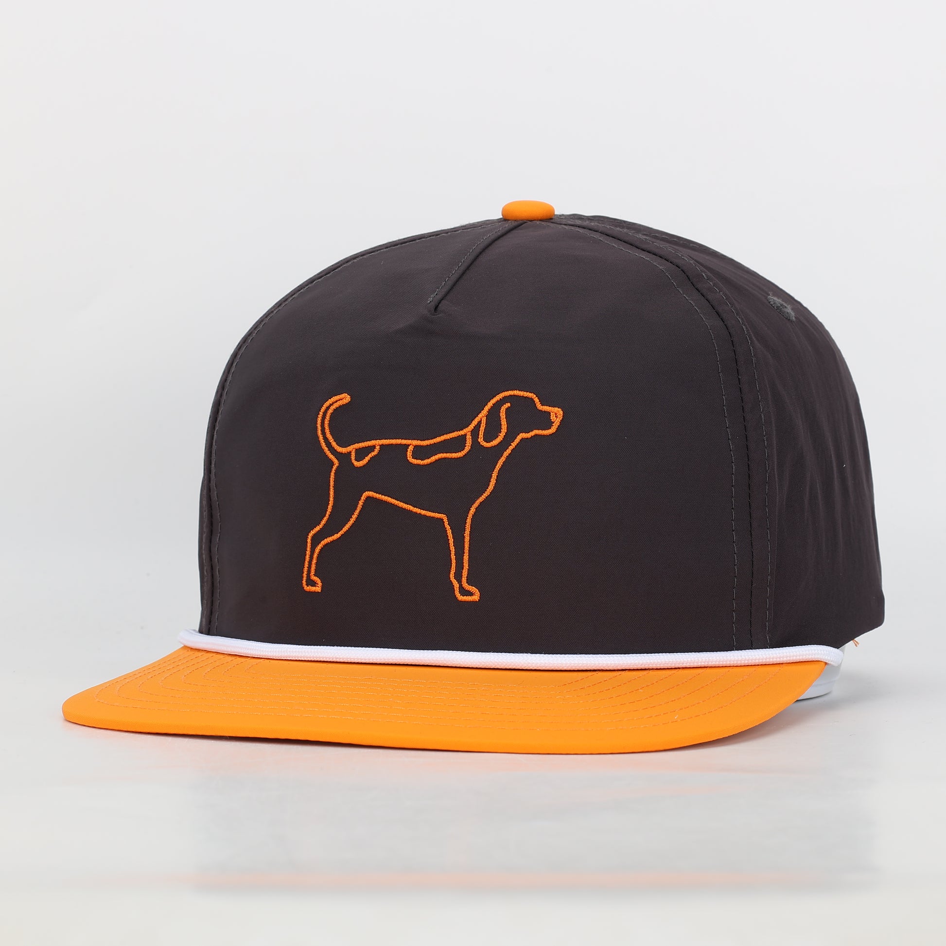 Tennessee Coonhound Grey Orange Hat