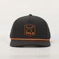 Tennessee Coonhound Performance Rope Hat -Smokey Grey Patch