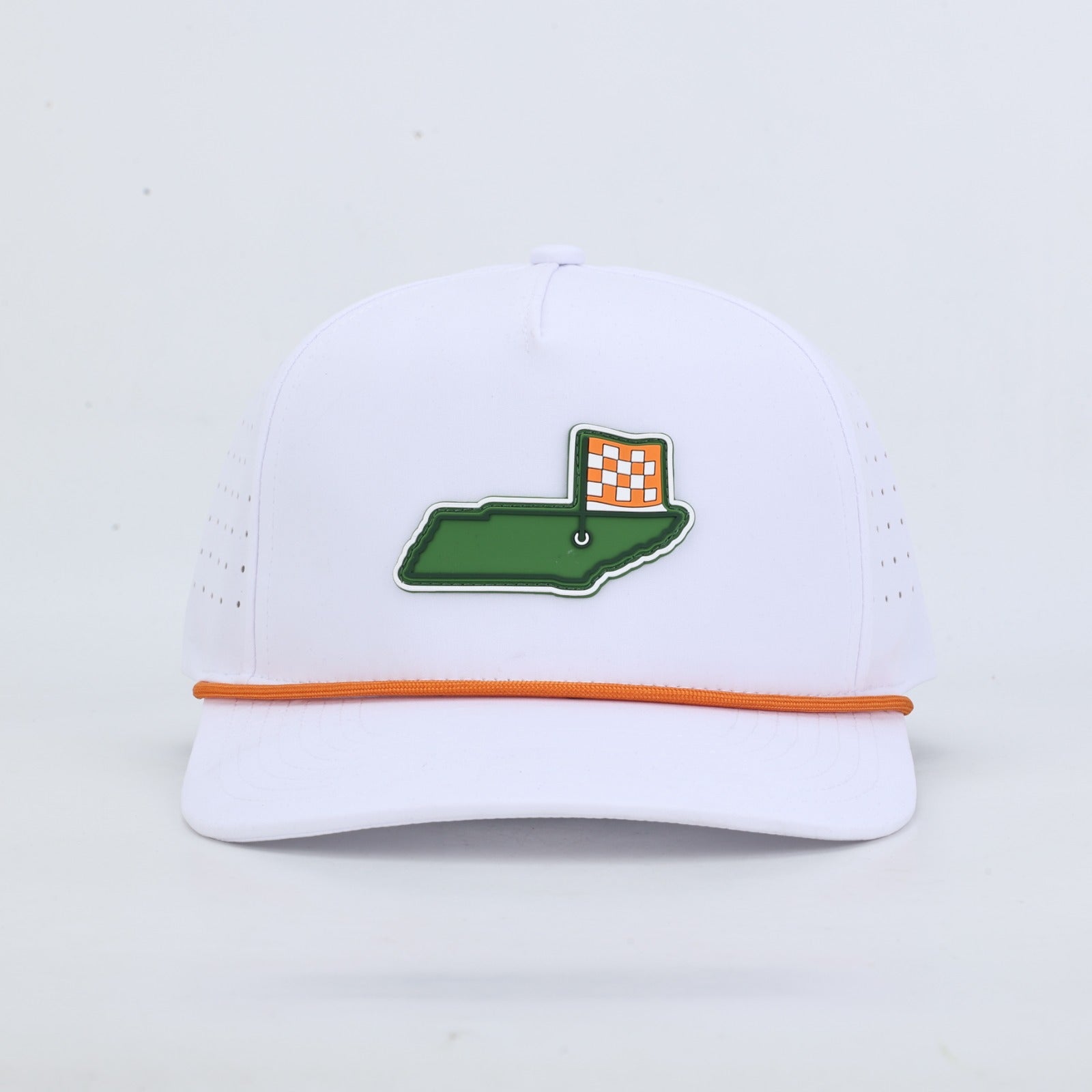 Tennessee Golf Performance Rope Hat - White