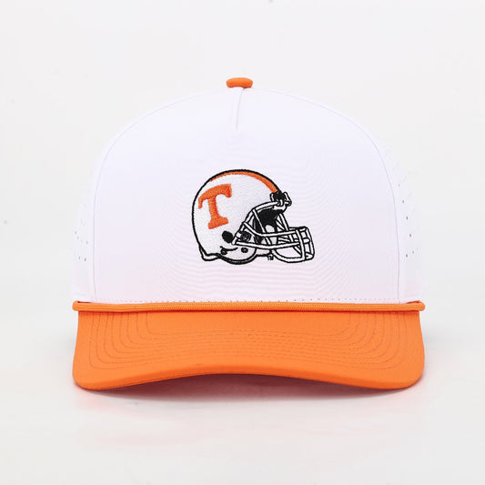 Tennessee Helmet Performance Rope Hat - White/Orange