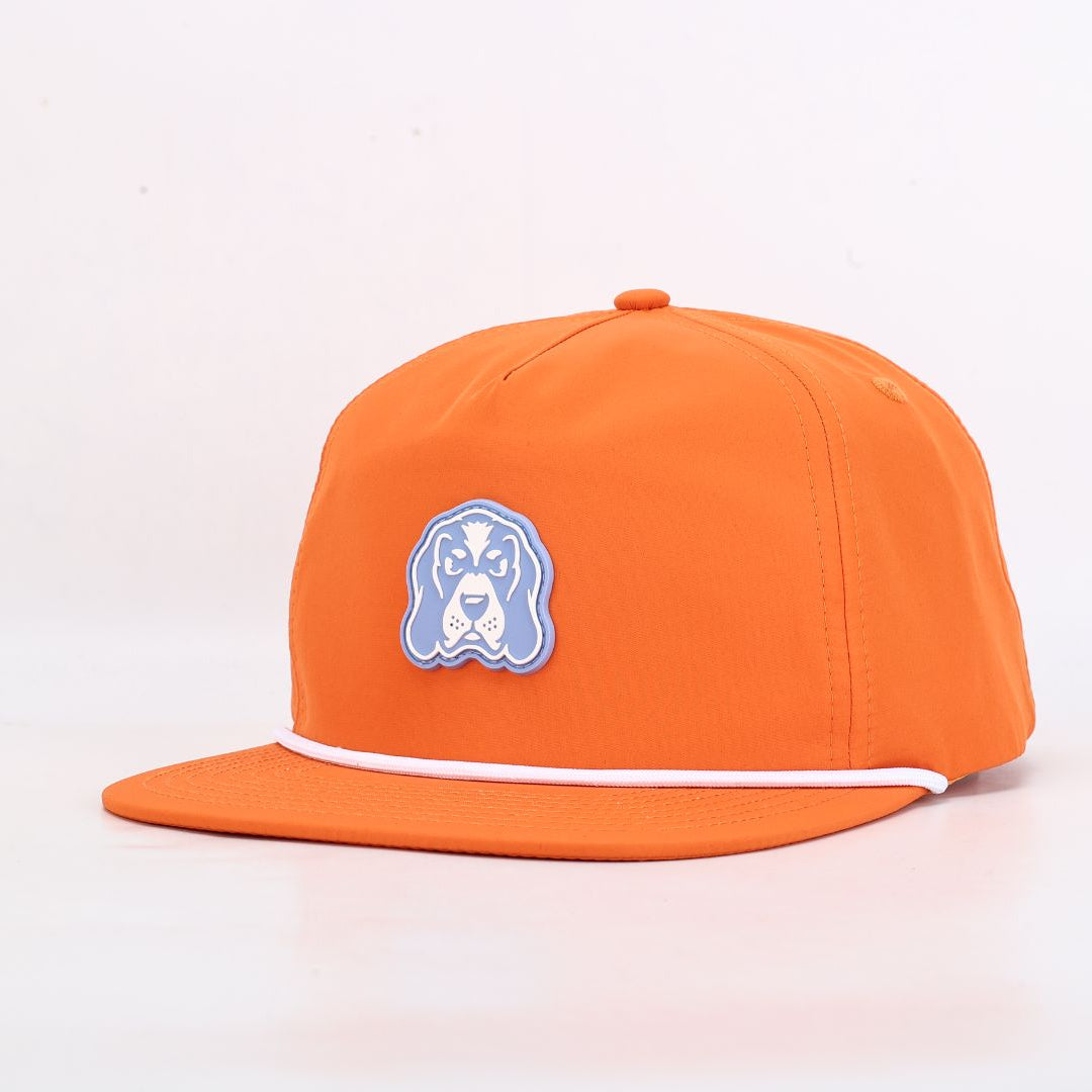 Tennessee Smokey Face Poly Rope Hat - Orange