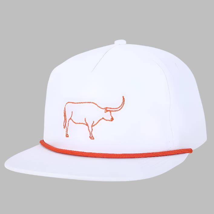 Cattle Poly Rope Hat- White