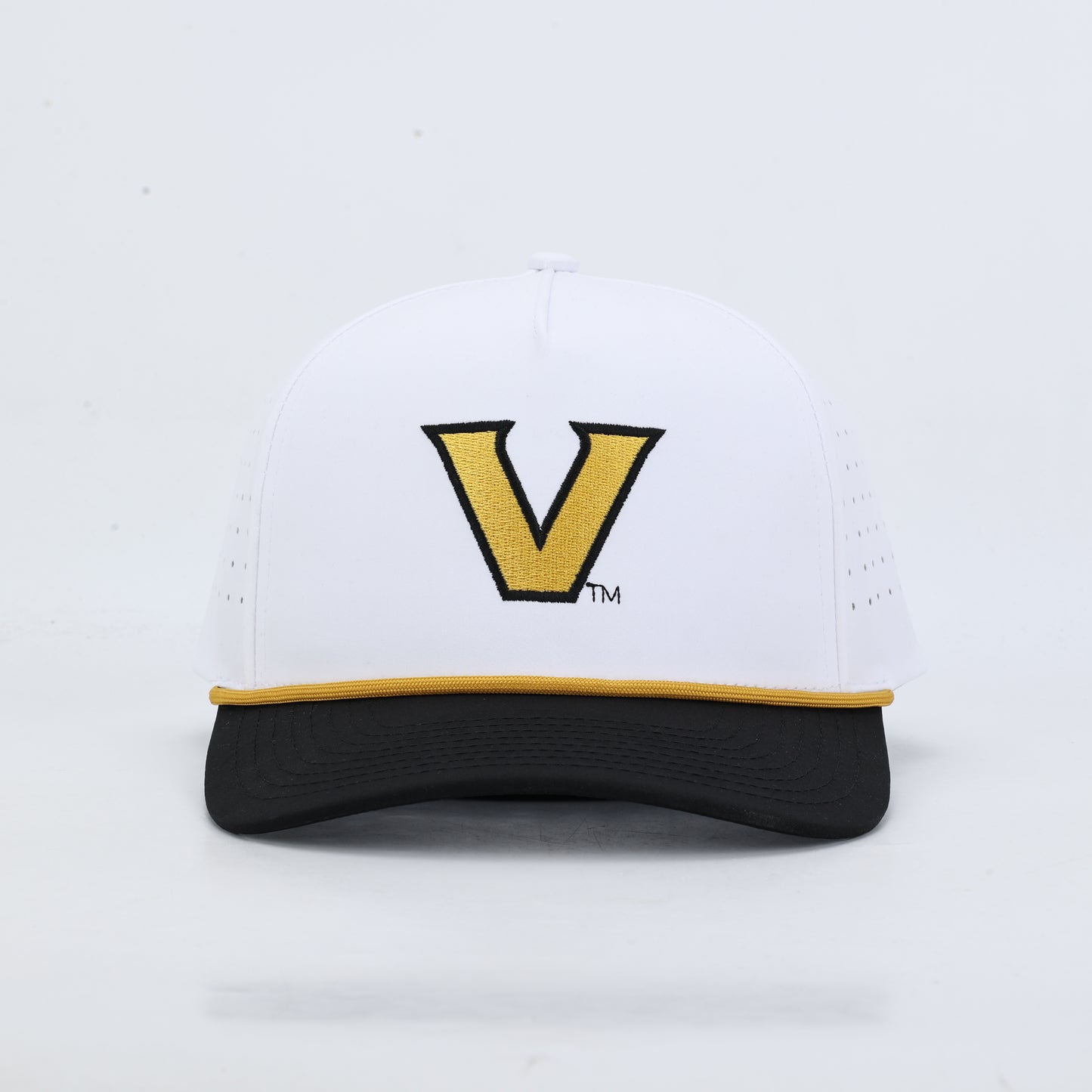 Vanderbilt V Performance Rope Hat - White/Black