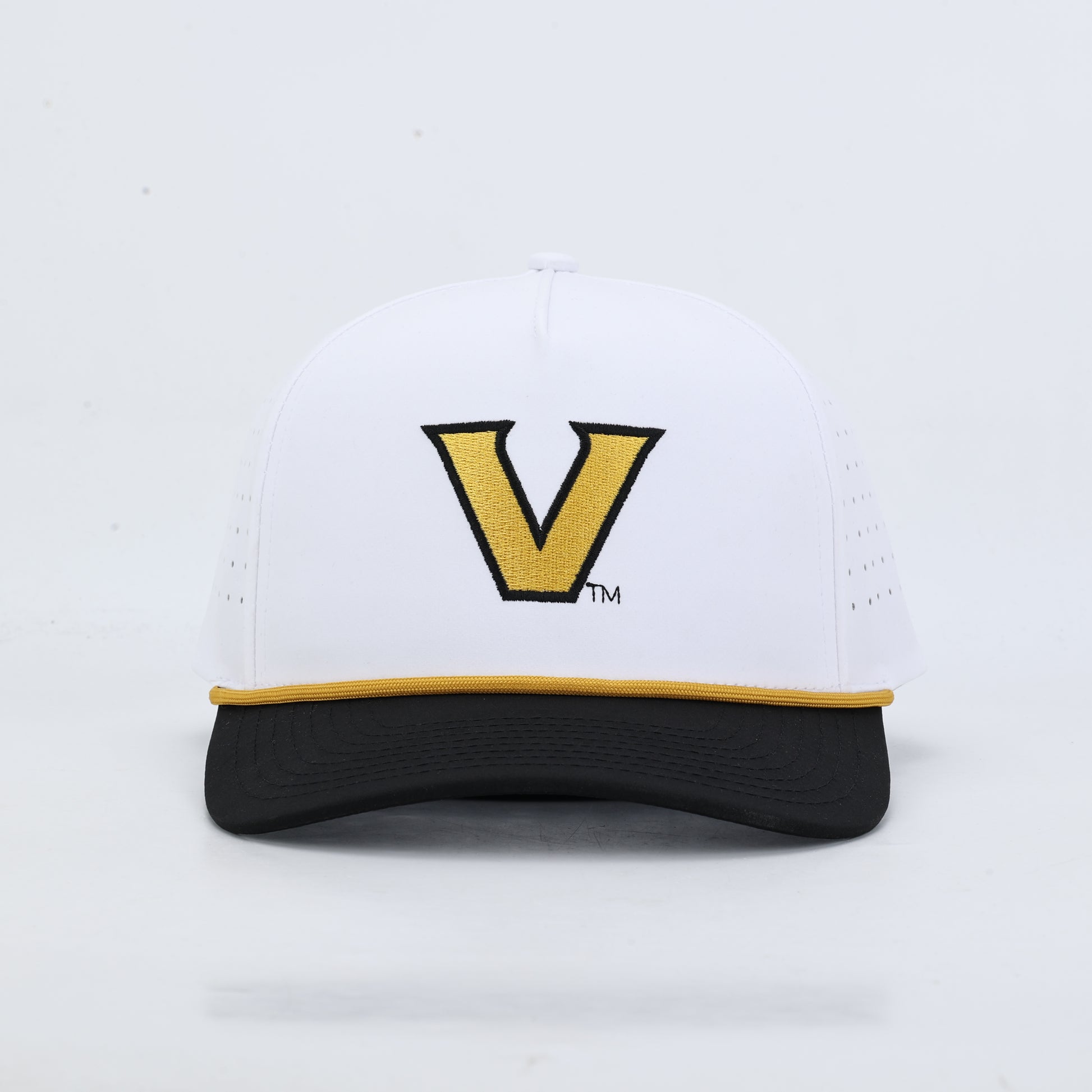 Vanderbilt V Performance Rope Hat - White/Black