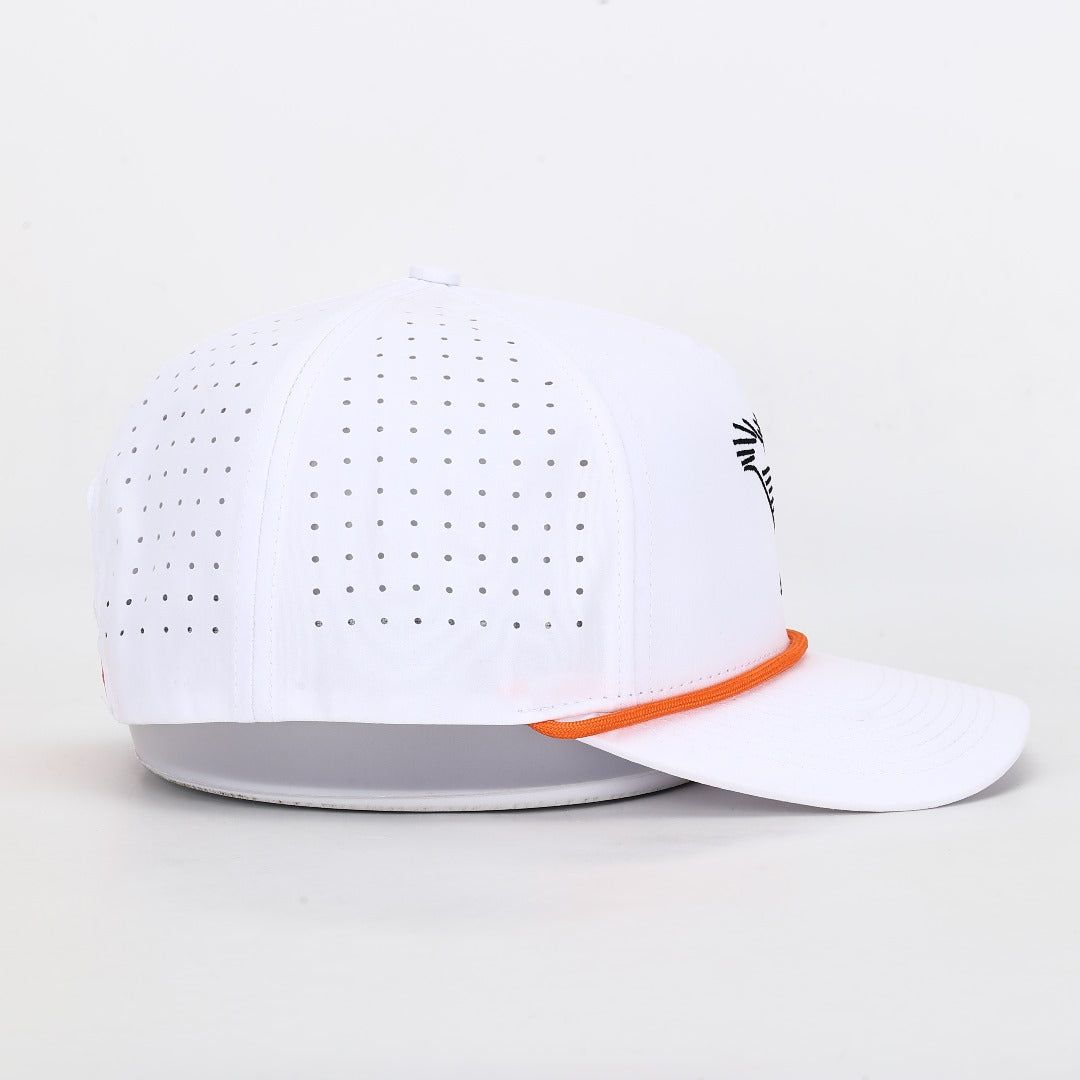 Auburn Eagle Performance Rope Hat - White
