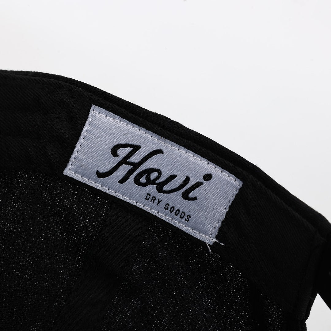 Xavier Ripstop Rope Hat - Black